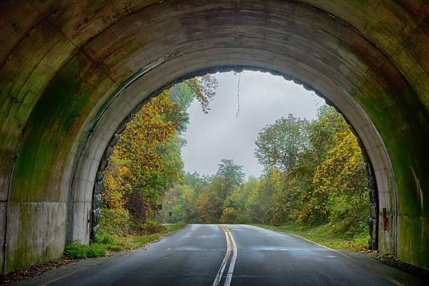 istock Tunnel on the Blue Ridge Parkway in North Carolina 514638940