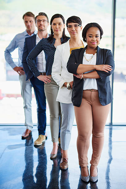 istock In line for corporate success 514647522