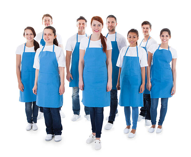 istock Diverse group of professional cleaners 514653909