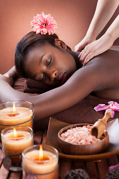 istock Woman Receiving Shoulder Massage At Spa 514654339