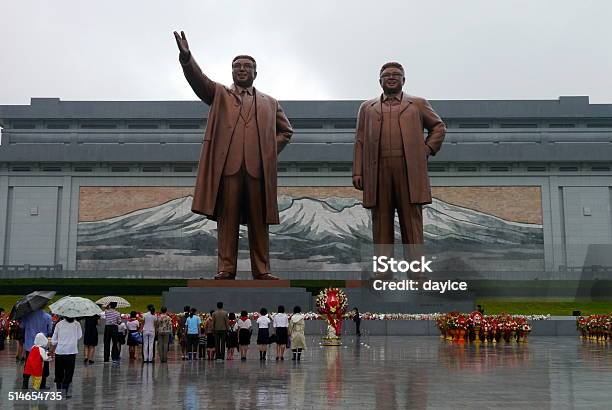 Grand Monument In Pyongyang North Korea Stock Photo - Download Image Now - North Korea, Aggression, Anti-communism