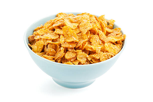 istock Bowl of sugarcoated corn flakes 514658595