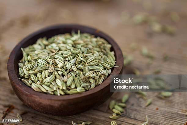 Fennel Seeds Stock Photo - Download Image Now - Backgrounds, Condiment, Crocus