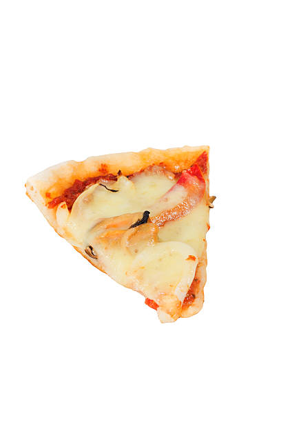 istock Slice of pizza isolated on white background. 514676707
