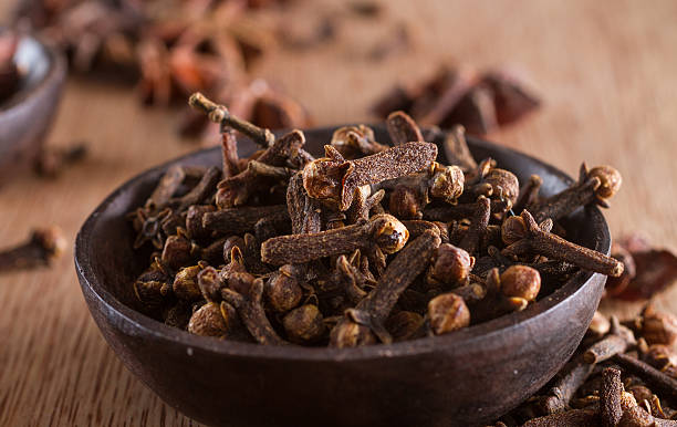 Spices: cloves stock photo