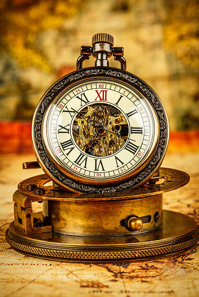 istock Vintage pocket watch 514689527