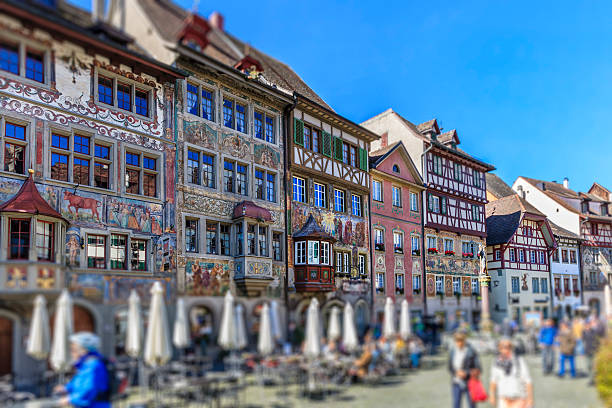 Stein am Rhein - Rathausplatz, Switzerland