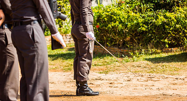 istock Thai police and sword 514711492