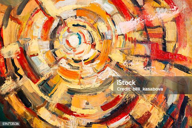 Abstractsthe Art Stock Illustration - Download Image Now - Painting - Art Product, Abstract, Painting - Activity