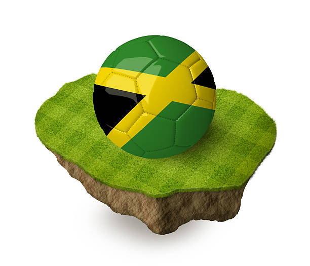Pallone Da Calcio Jamaica Rasta – Taglia 5, Colori Rasta, Nuovo Con Etichette, Sgonfio