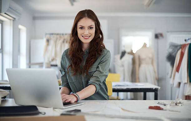 istock Managing my boutique with modern technology 514716612