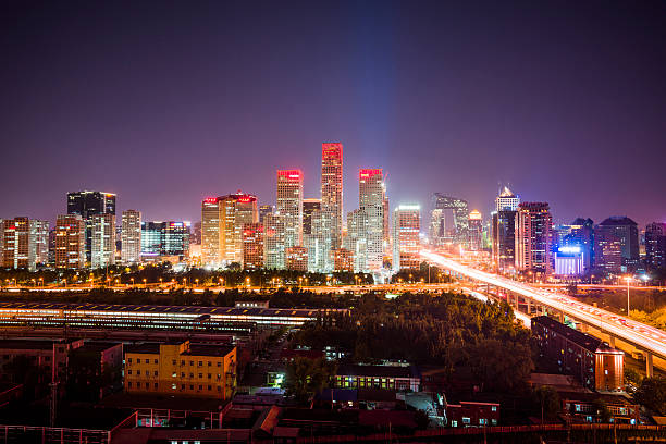 istock Beijing Central Business District at night 514718172