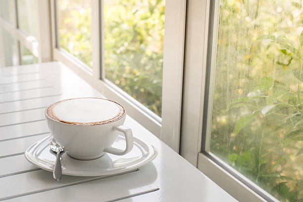 istock Cup of Coffee put near the window 514721470
