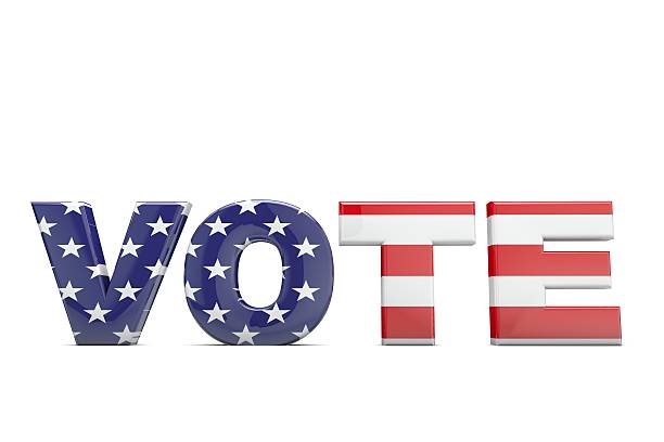 istock Vote stars and stripes 514722126