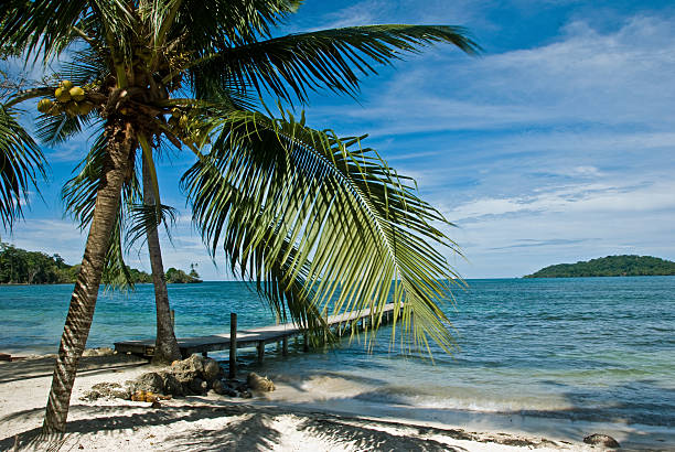 Pier in Bocas del Toro, Panama.