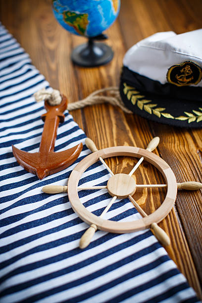istock Decorative wooden steering wheel 514724304