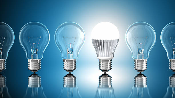 technologie led - led bulb photos et images de collection