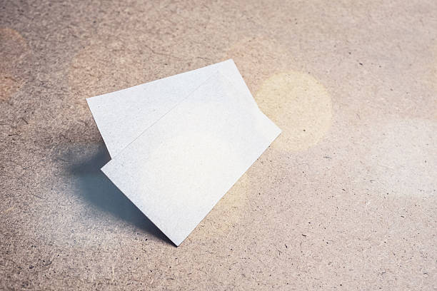 istock Two Business cards mock up 514727152