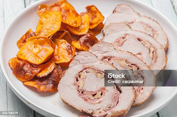 Stuffed Pork Loin Stock Photo - Download Image Now - Loin, Stuffed, Bacon