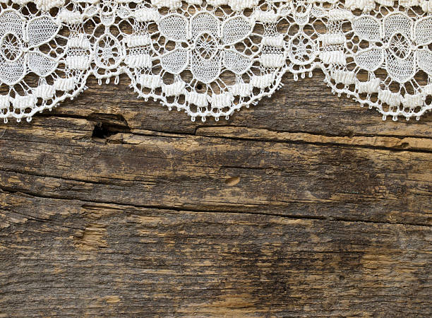 istock lace on the wood 514728679