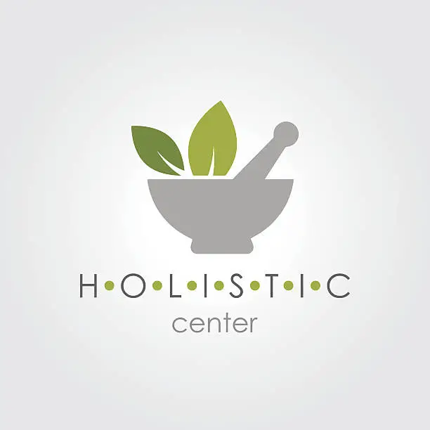 Vector illustration of Holistic Sign