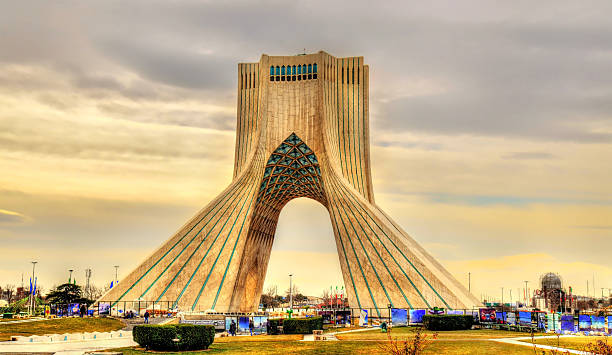istock View of the Azadi Tower in Tehran 514730504