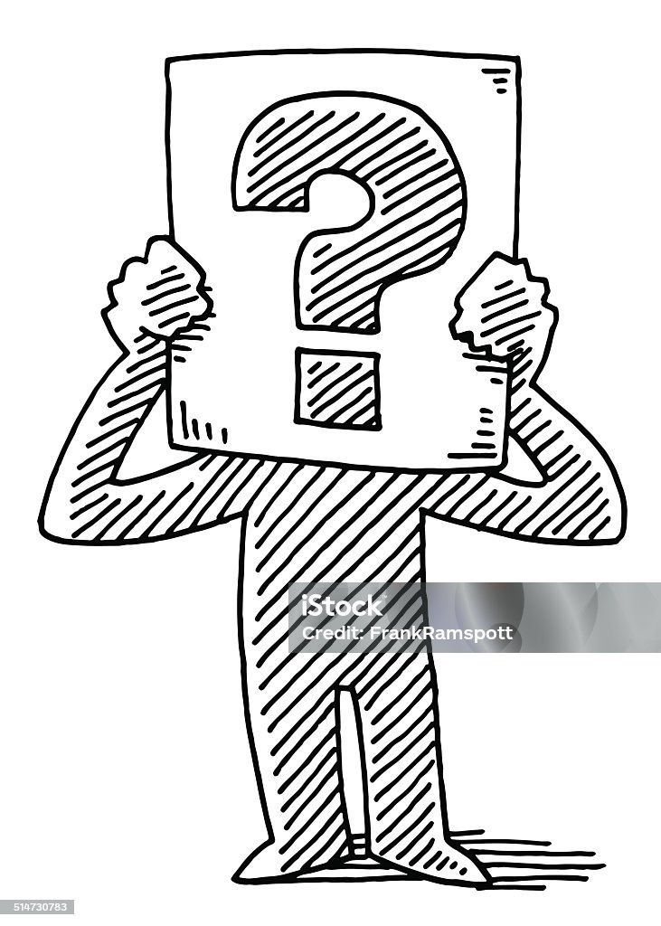 Cartoon Man Holding Sign Question Mark Drawing Stock Illustration - Download Image Now - Question Mark, Drawing - Art Product, Characters - iStock Cartoon Man Holding Sign Question Mark Drawing Stock Illustration - Download Image Now - Question Mark, Drawing - Art Product, Characters - iStock