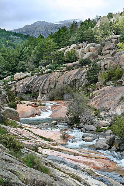 istock Colourful rocks and a stream in La Pedriza 514730788
