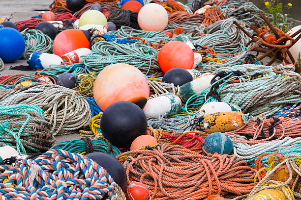 istock Fishing ropes and Equipment 514731789