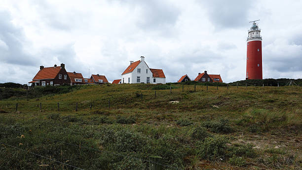istock Lighthouse and Houses on Texel 514732883