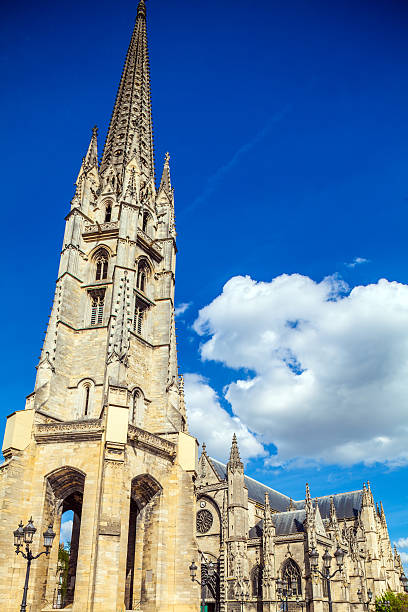 istock High Gothic Bell Tower of Catherdal, Bordeaux 514735336
