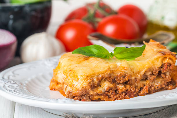 istock Close-up of a traditional lasagna 514737912