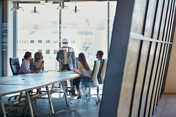 istock The morning staff meeting 514738248