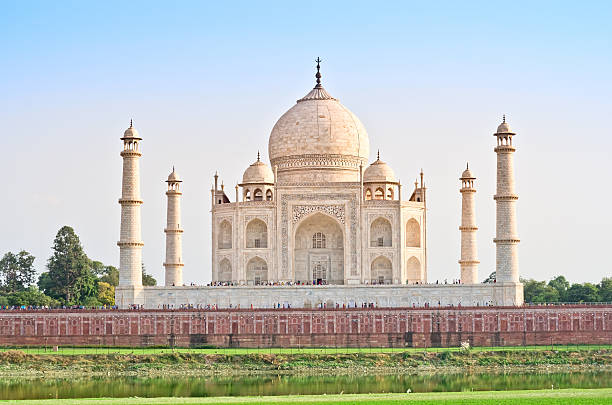 istock Taj Mahal in Agra, India 514738636