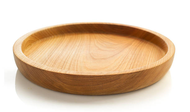 istock wooden tray isolated on white 514739048