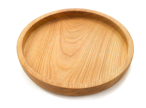 istock wooden tray isolated on white 514739224