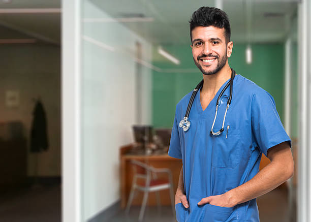 istock Portrait of an handsome young doctor 514740624