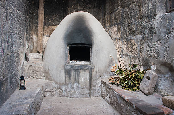 Kitchen in Monastery of  Santa Catalina (Saint Catherine) in Arequipa, Peru