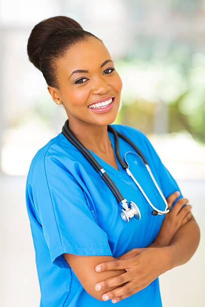 istock afro american female medical intern 514754499