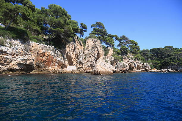 istock Rocky coastline bay on the Mediterranean Sea 514755515