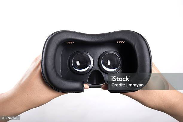 Vr Glasses Stock Photo - Download Image Now - Arts Culture and Entertainment, Black Color, Bluetooth