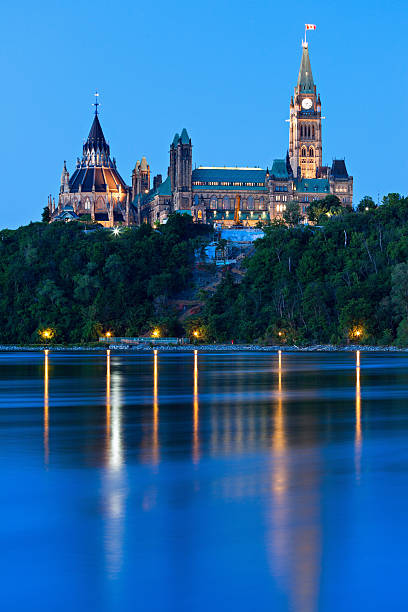 istock Peace Tower and Parliament Building in Ottawa 514769028