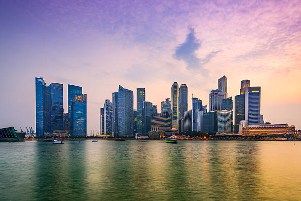 istock Singapore Marina Skyline 514769290