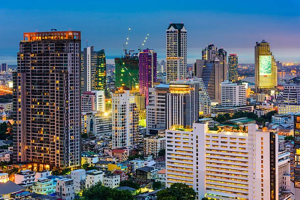 istock Bangkok Financial District Cityscape 514769408