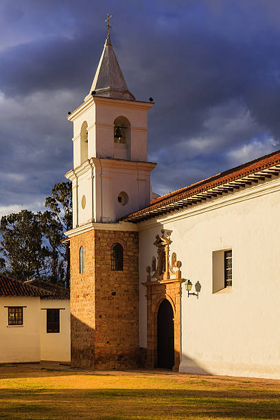istock Colombia: Iglesia del Carmen in 16th Century Villa de Leyva 514771943