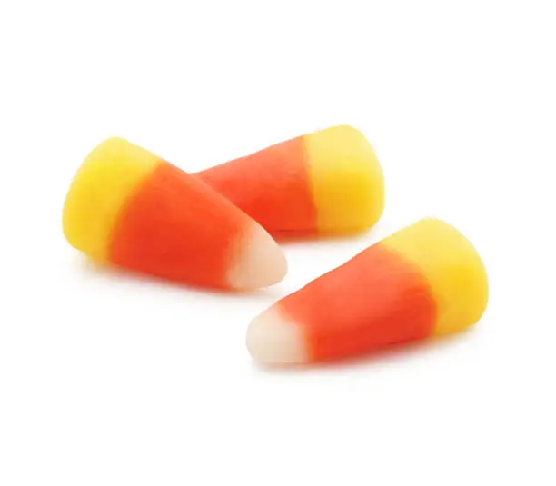 Candy Corn isolated on white