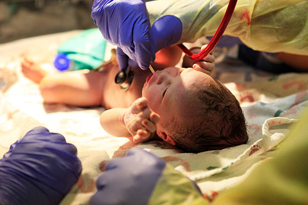 istock Just born baby girl 514773995