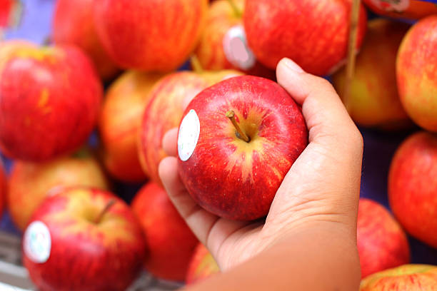 istock Fresh red apple in the market 514774883