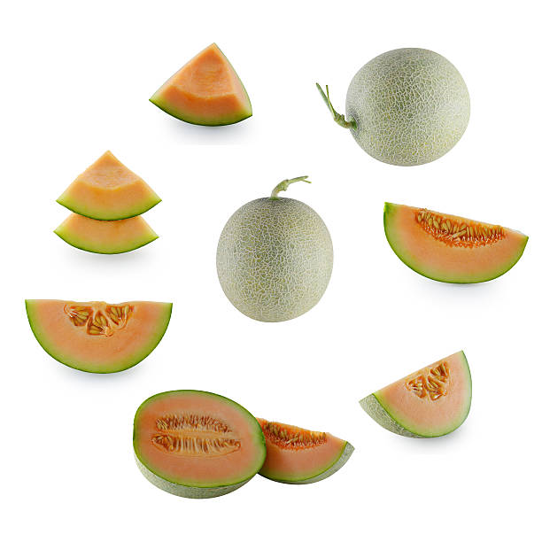 istock cantaloupe melon isolated on white background 514775343