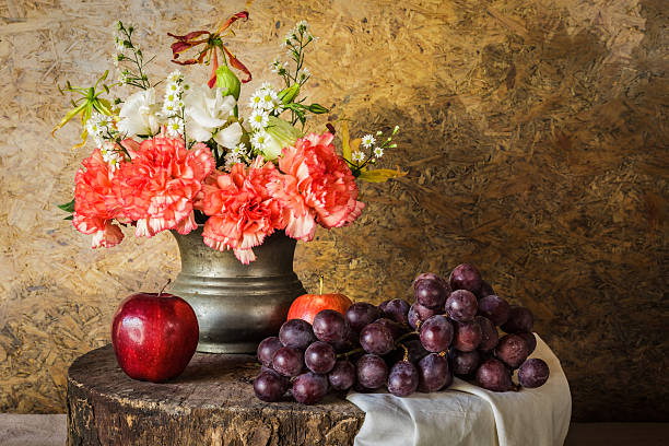 Still life with Fruits. stock photo